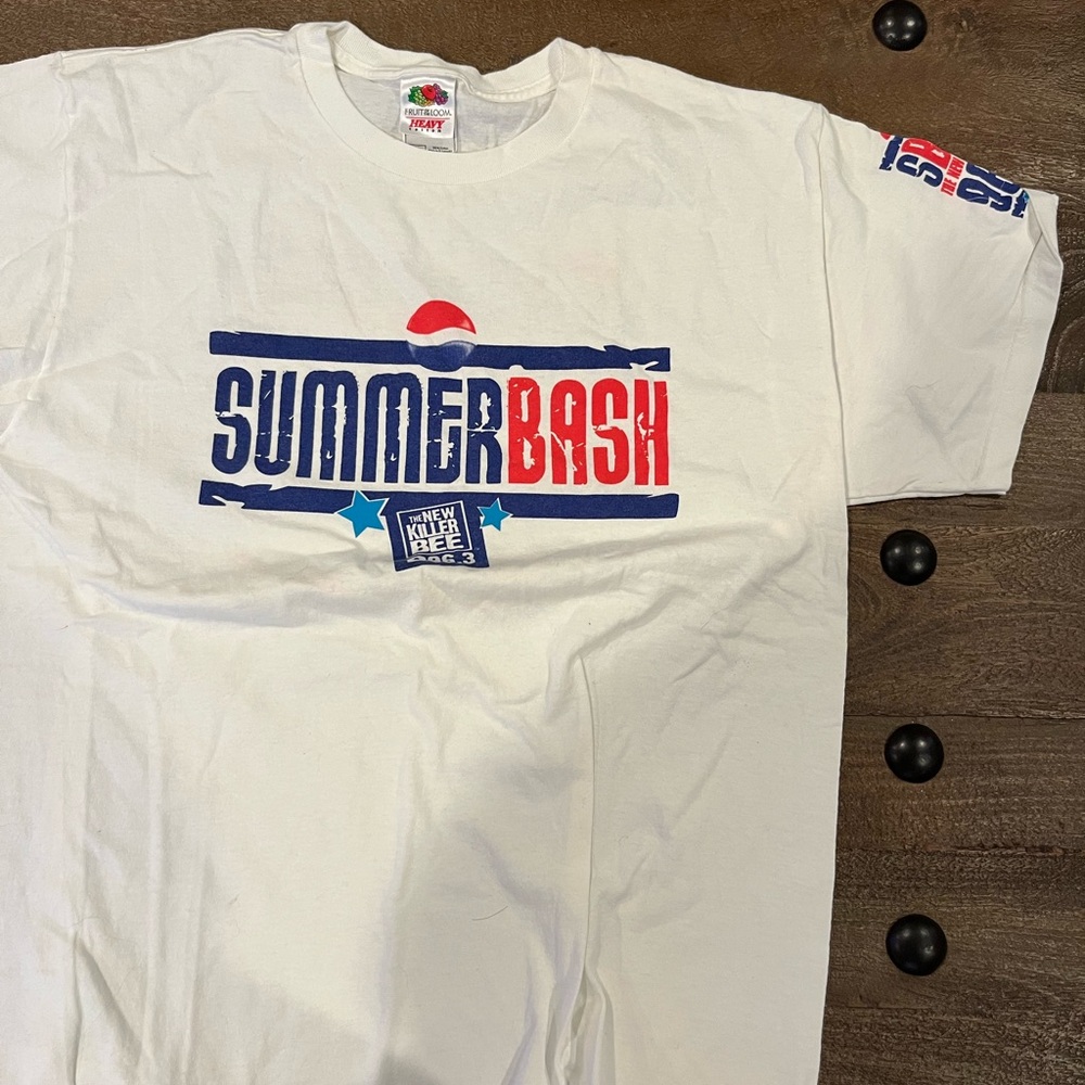 Fruit of the Loom White Summer Bash Tee